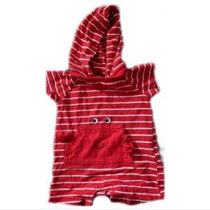 Crab short onesie VGUC